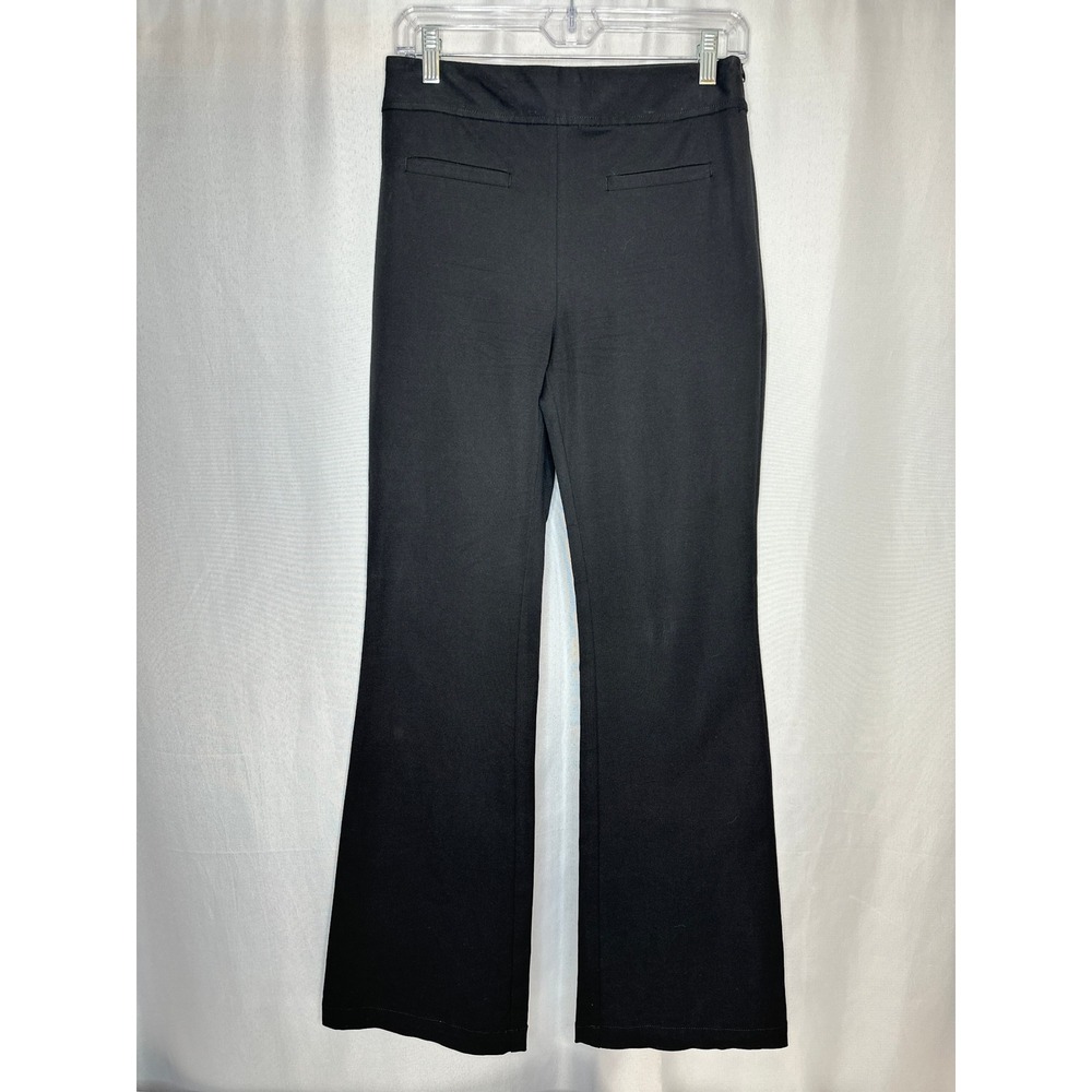Anthropologie Maeve Ponte style Flare Pants, SIZE 4 Minimalist Capsule Classic